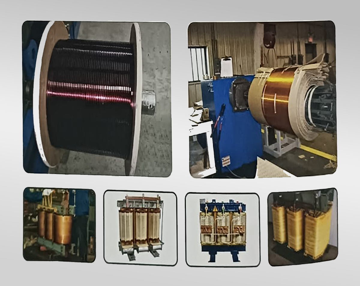 Kuru Tip Trafo Sarımları (380V - 6 KV)